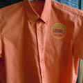 Création Logos : logo paysagiste poitrine sur chemise